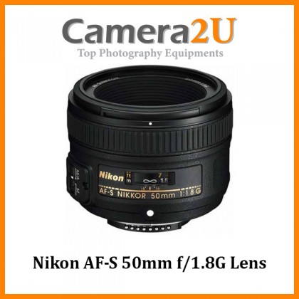 Nikon AF-S 50mm Lens Camera2u Malaysia Top Camera