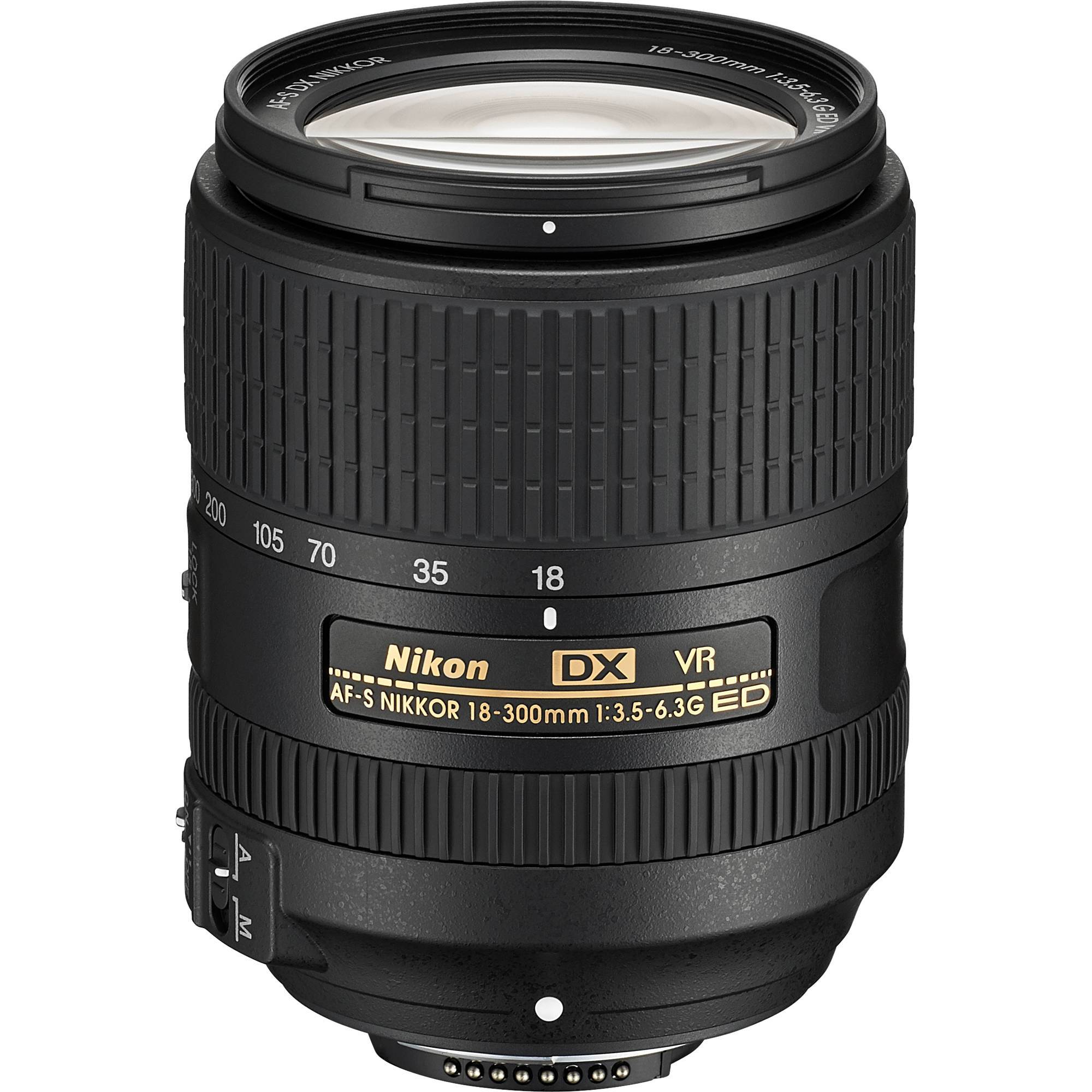 Nikon AF-S DX 18-300mm f/3.5-6.3G ED VR Lens | Camera2u Malaysia