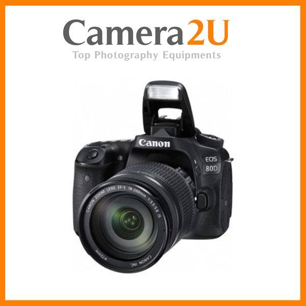 canon 80D レンズ18-200 Canon EOS 80D with 18-200mm IS Lens +16GB +Bag (MSIA