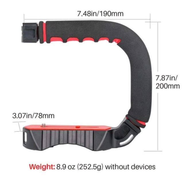 Ulanzi U-Grip Pro Video Handle Grip U Shape Rig Triple for Camera ...