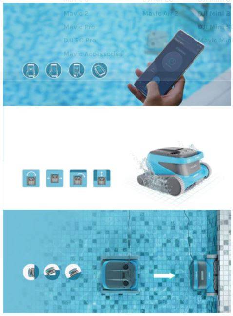 CHASING CM600 Robotic Pool Cleaner | Camera2u Malaysia Top Camera ...