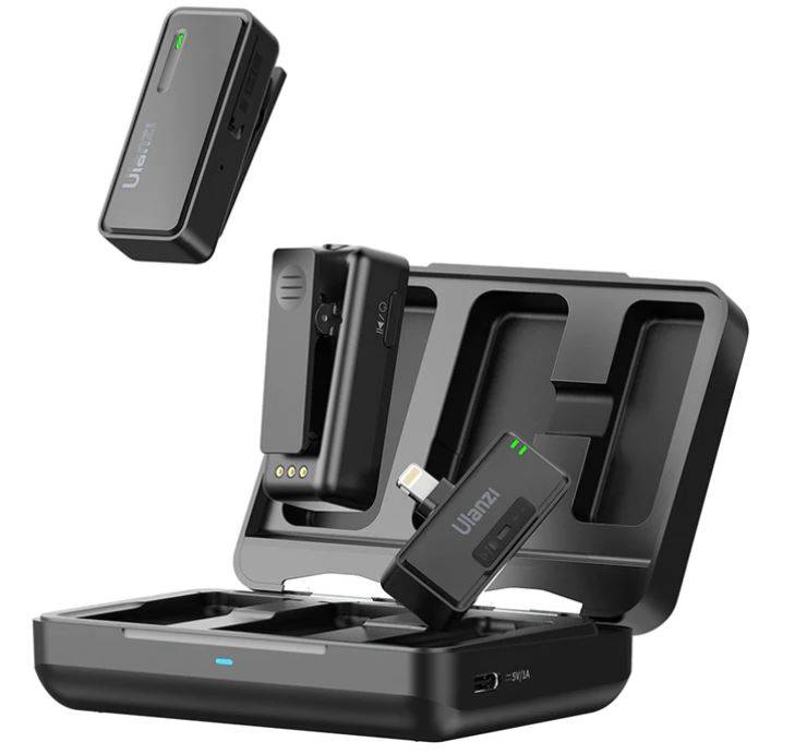 Ulanzi UW-MIC 20P/20T 2.4GHz Wireless Recording Microphone