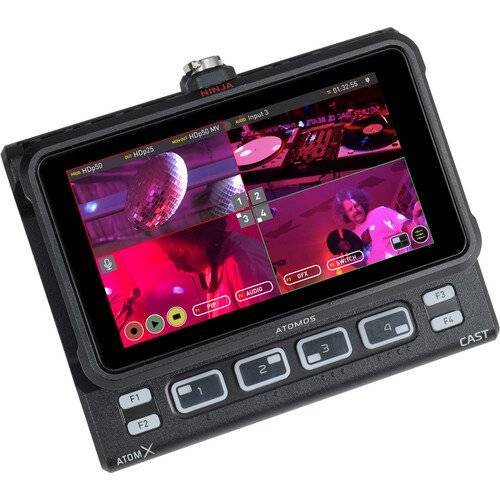 Atomos Ninja Cast Stand-Alone Switcher Multiview Monitor And
