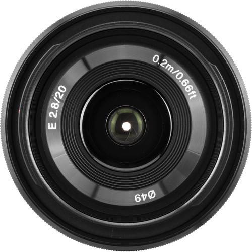 Sony E 20mm f/2.8 Lens SEL20F28 (MSIA) | Camera2u Malaysia Top