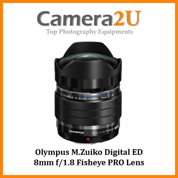 Olympus M.Zuiko Digital ED 8mm f/1.8 Fisheye PRO Lens | Camera2u