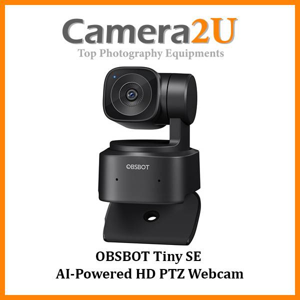 OBSBOT Tiny SE AI-Powered HD PTZ Webcam | Camera2u Malaysia Top