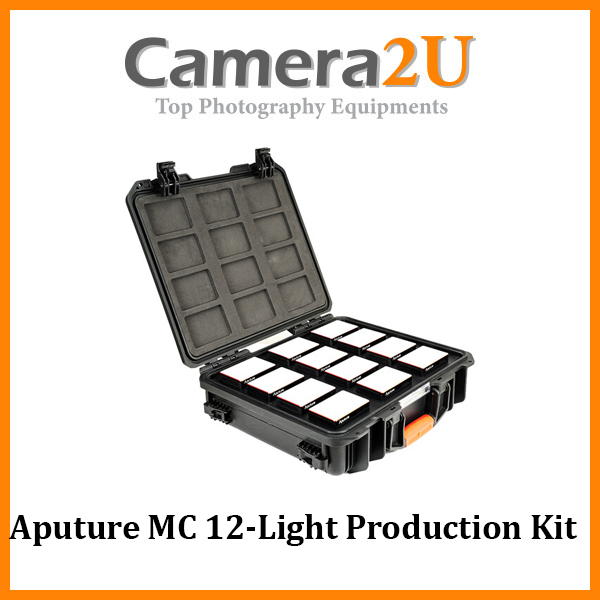 Aputure MC 12-Light Production Kit Camera2u Malaysia Top Camera  Equipments Store