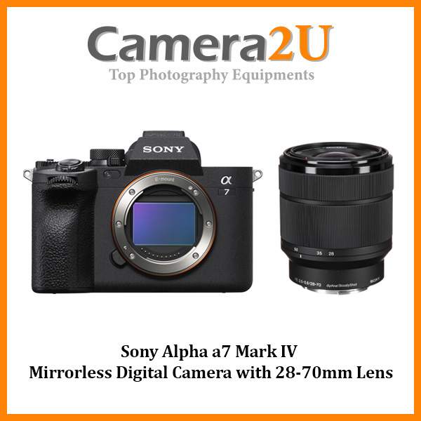 Sony Alpha a7 Mark IV MK4 Mark 4 Mirrorless Digital Camera with 28-70mm ...