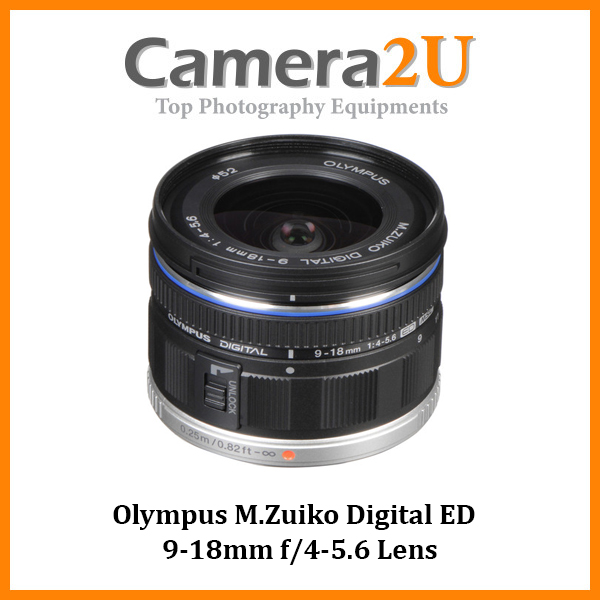 Olympus M.Zuiko Digital ED 9-18mm f/4-5.6 Lens | Camera2u Malaysia
