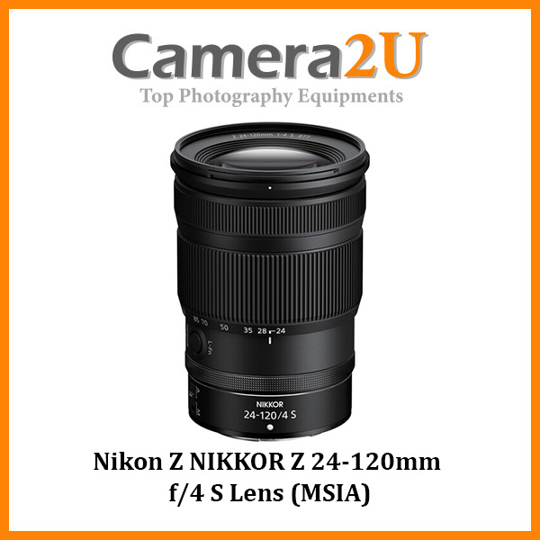 Nikon Z NIKKOR Z 24-120mm f/4 S Lens (MSIA) Camera2u Malaysia Top Camera  Equipments Store